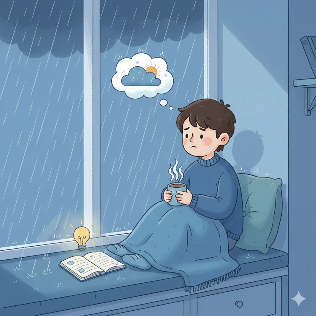 idioms for being sad