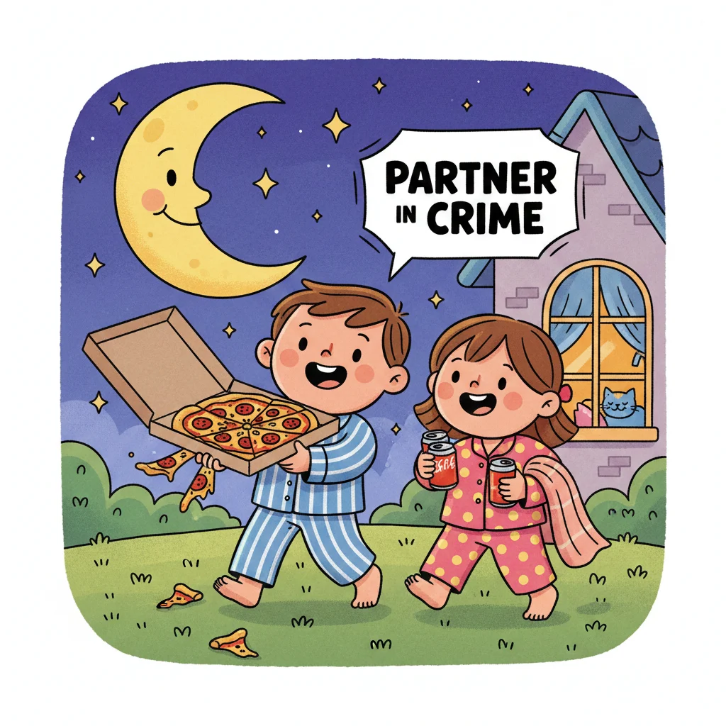 idioms for partner in crime