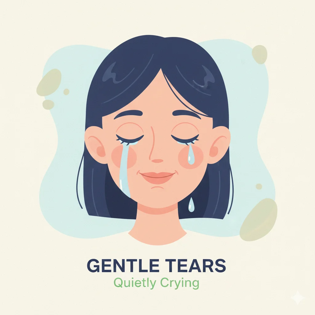 idioms for crying