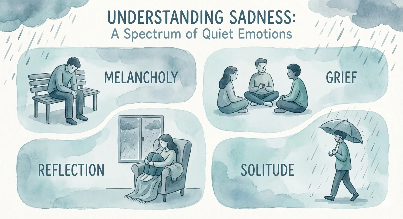 idioms about sadness
