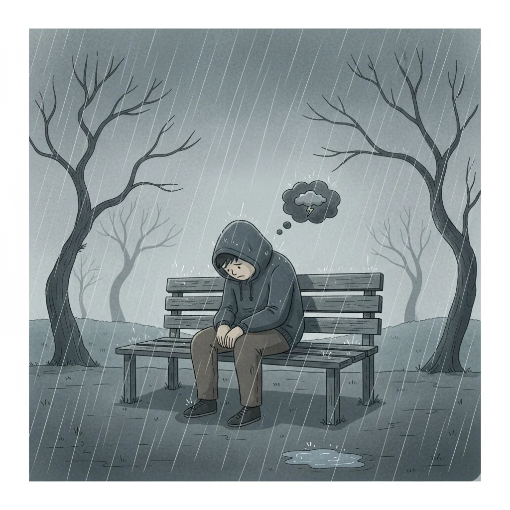 idioms for being sad