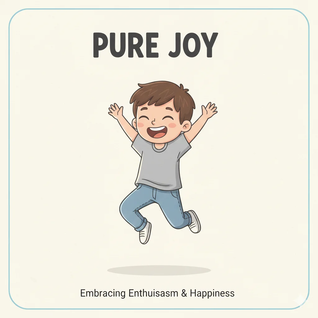 idioms for being excited