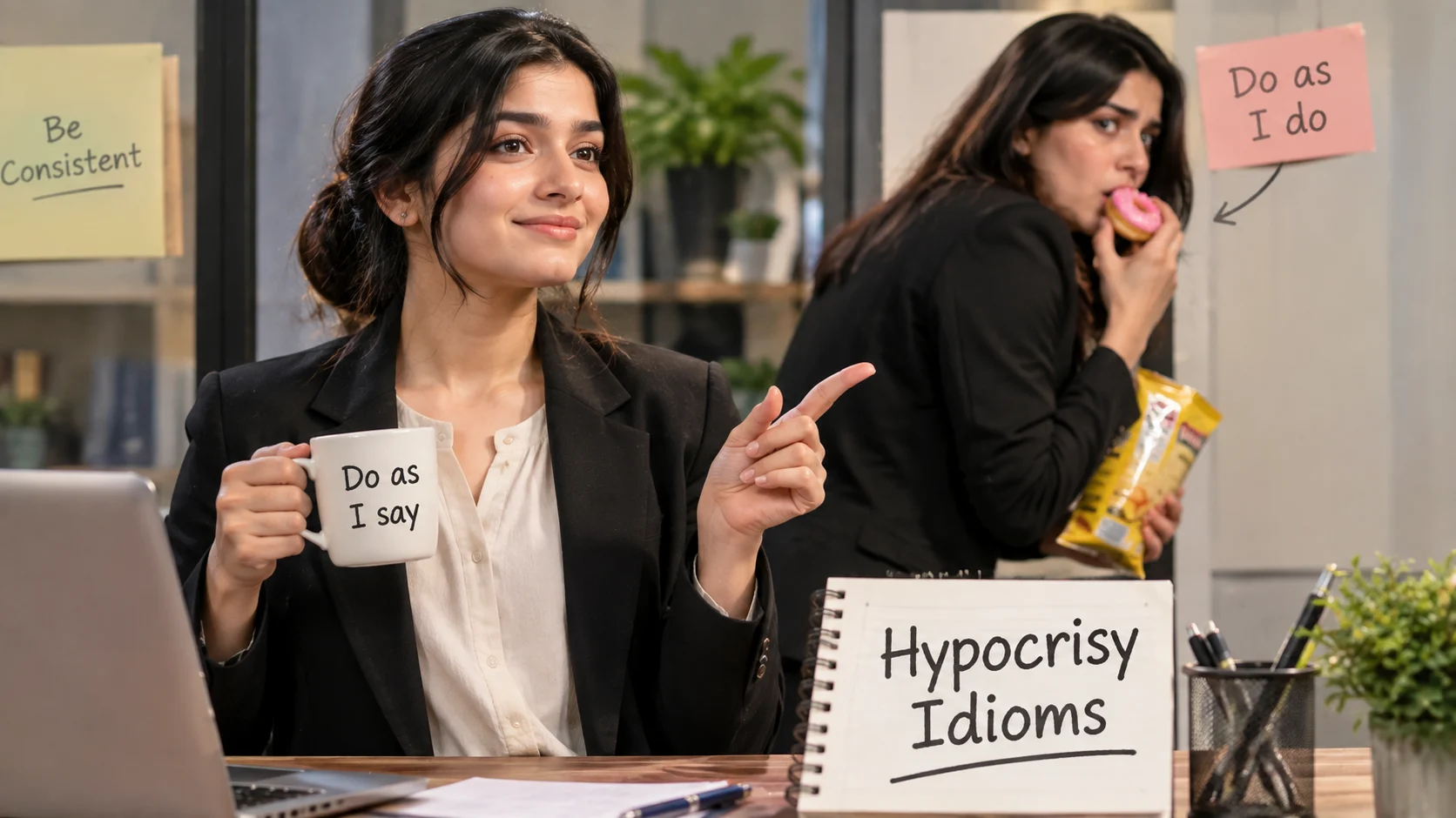 idioms for hypocrisy