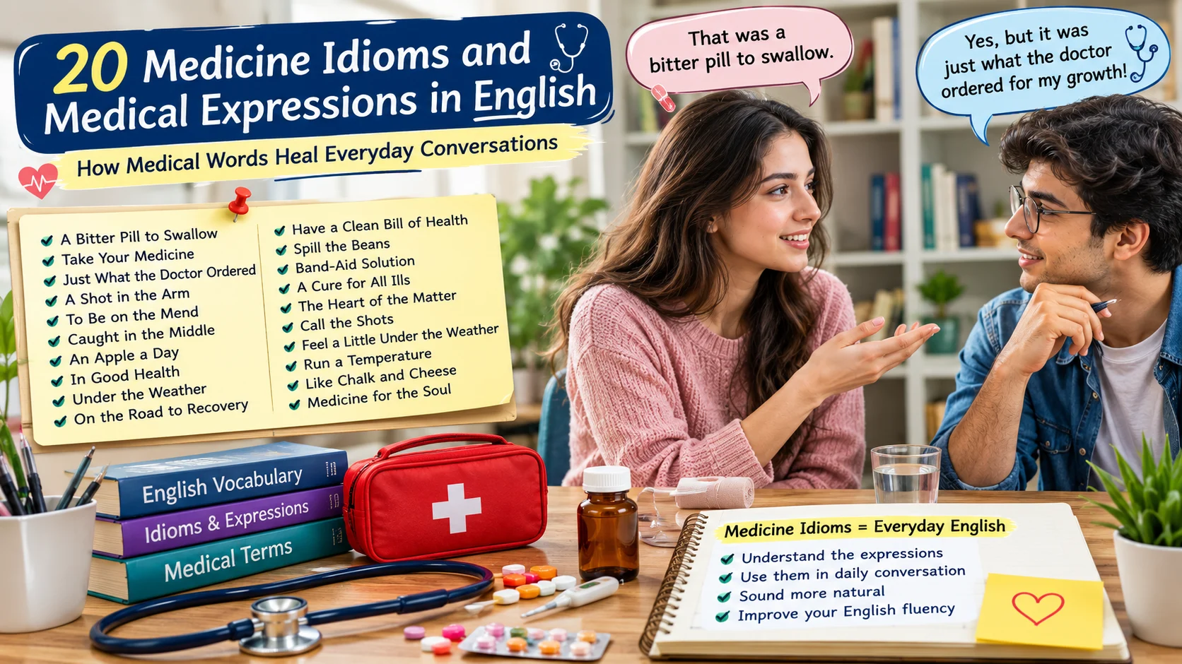 medicine idioms
