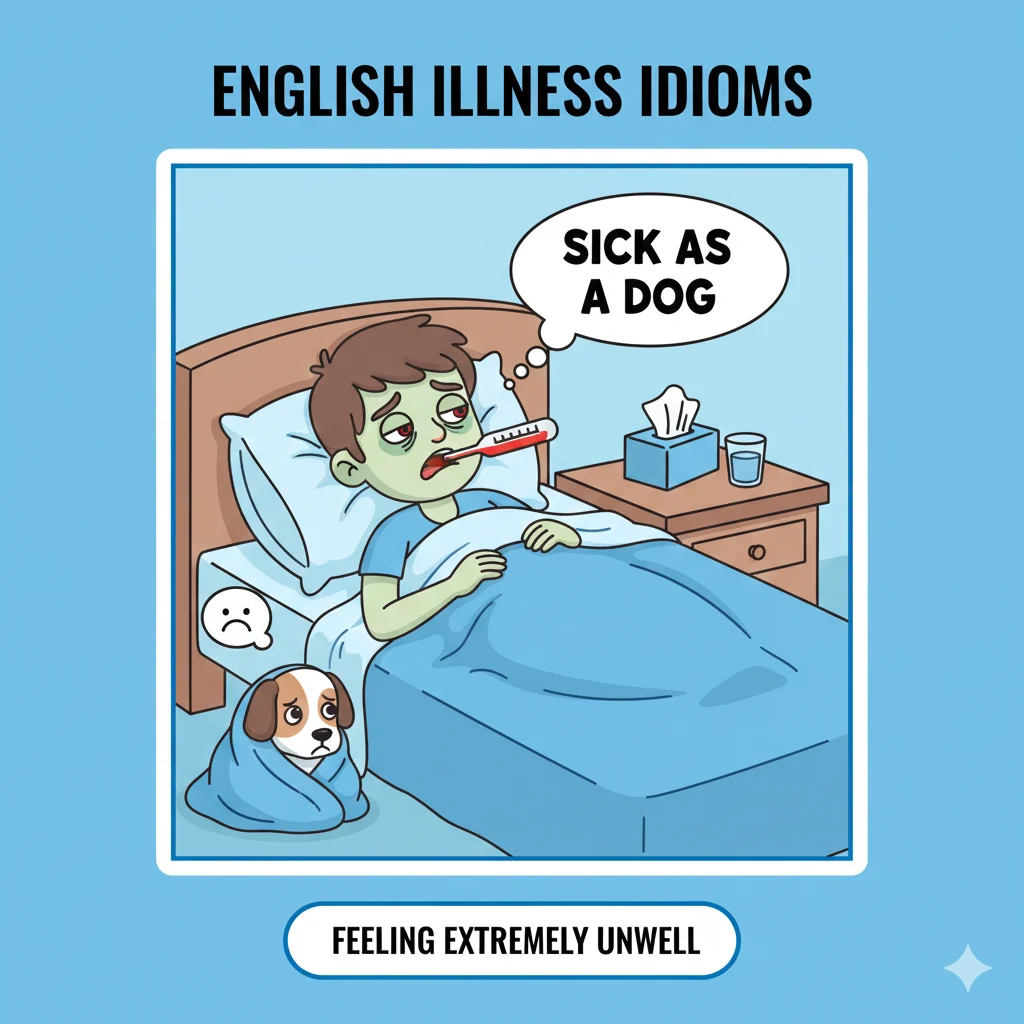 sick phrases idioms