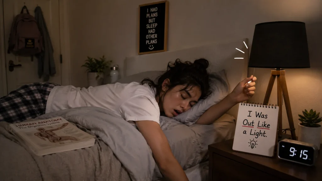i slept like a idioms funny