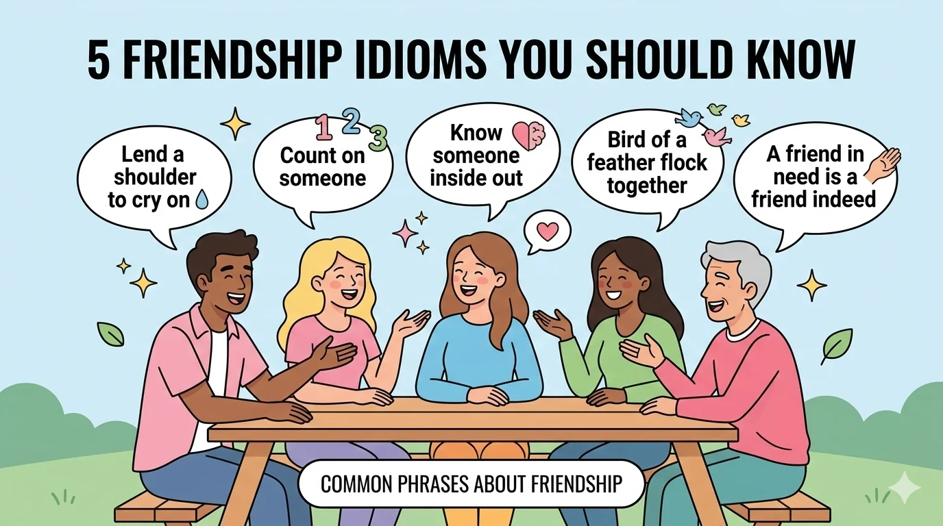 idioms for friends