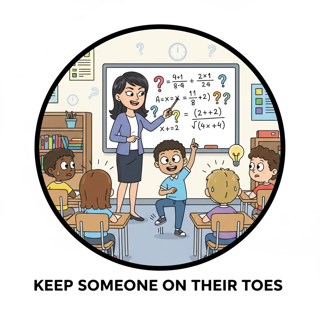toe idioms