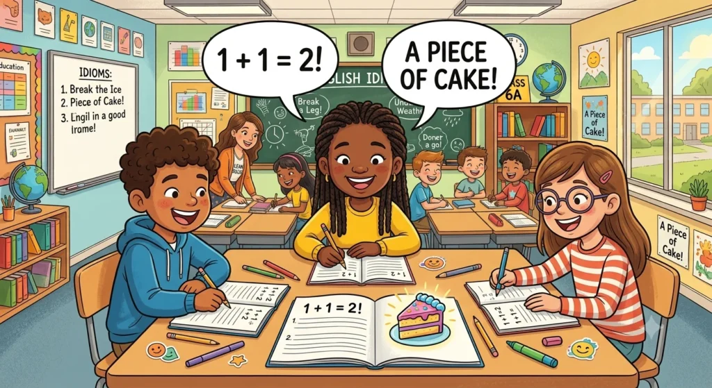 idioms for 6th graders