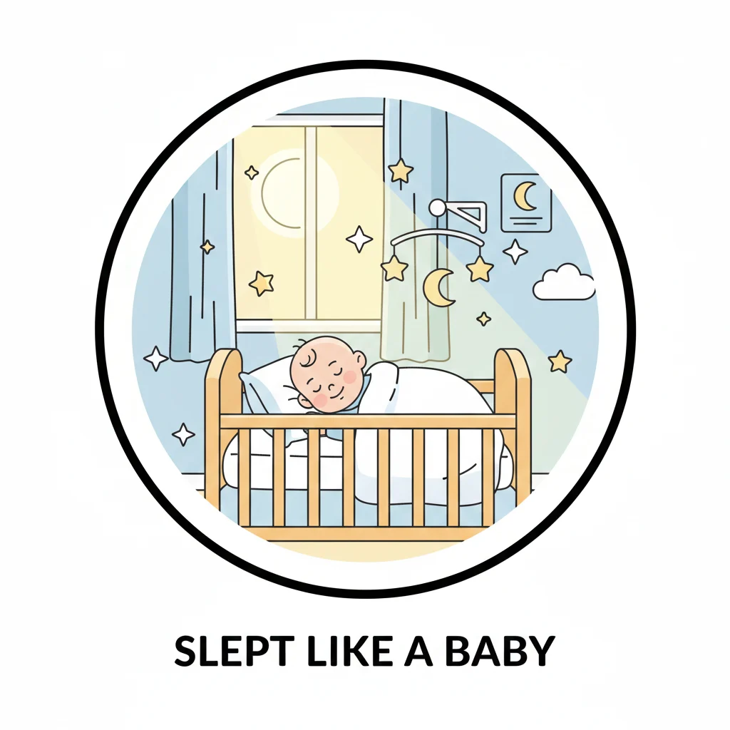 i slept like a idioms funny