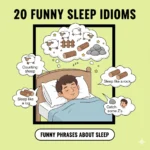 i slept like a idioms funny