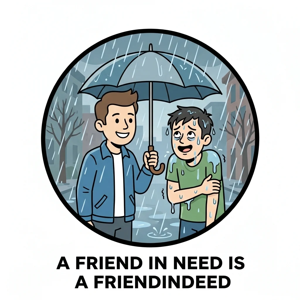 idioms for friends