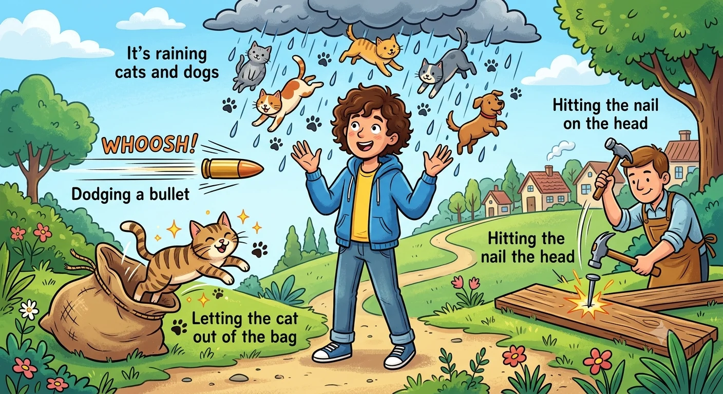 crazy idioms phrases