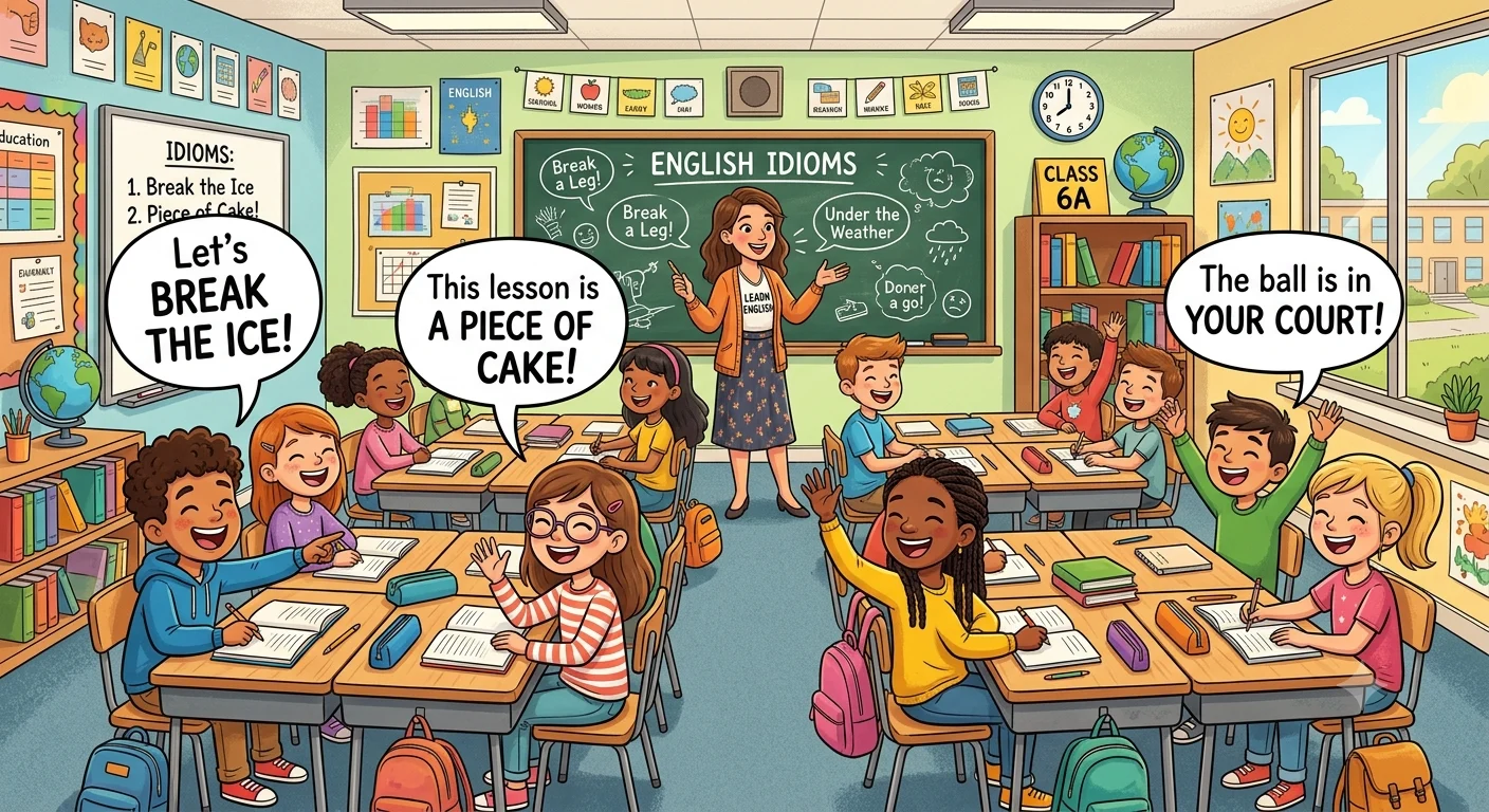idioms for 6th graders