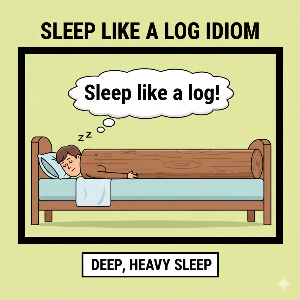 i slept like a idioms funny