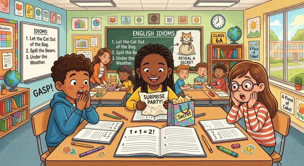 idioms for 6th graders
