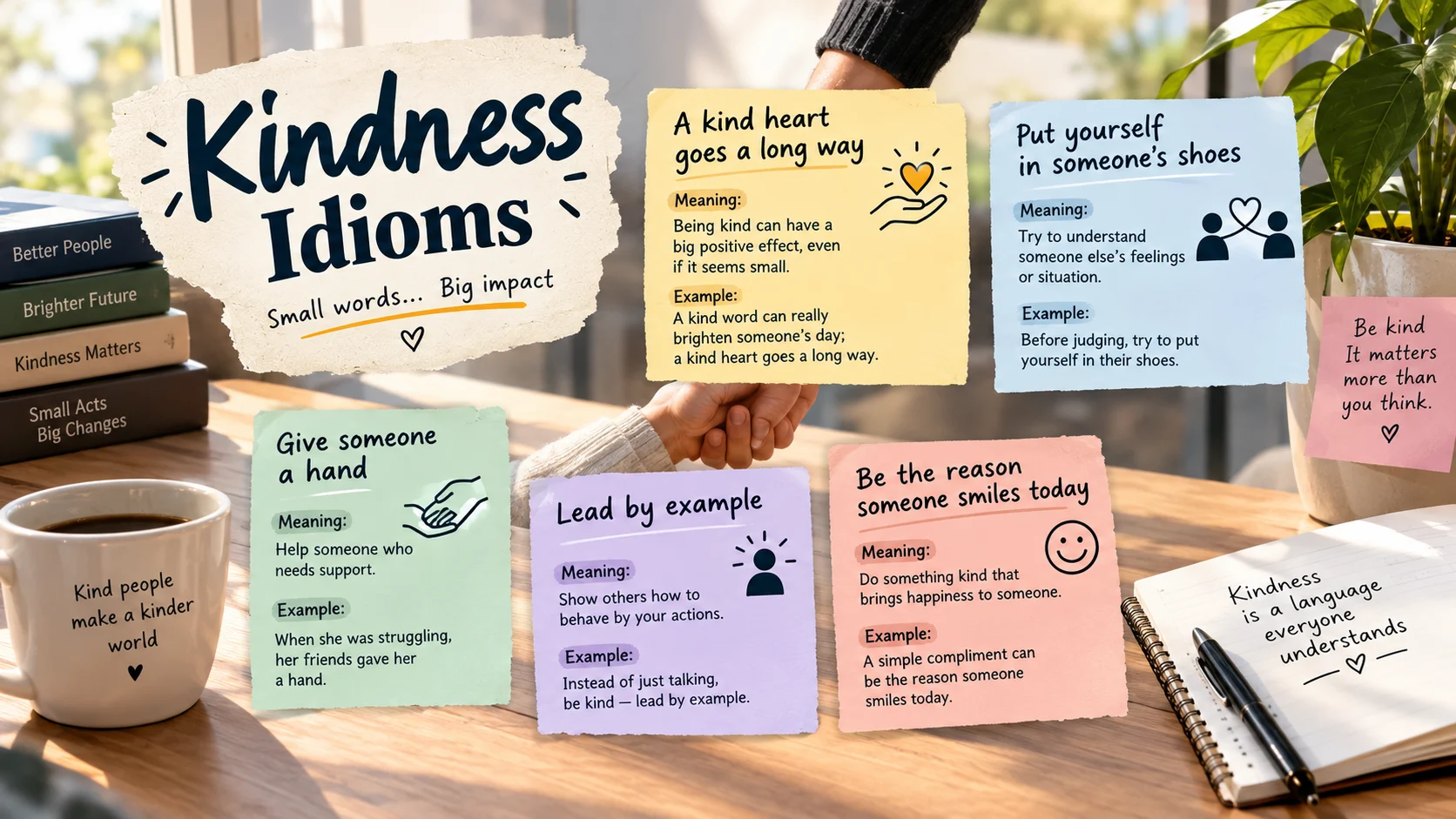 kindness idioms