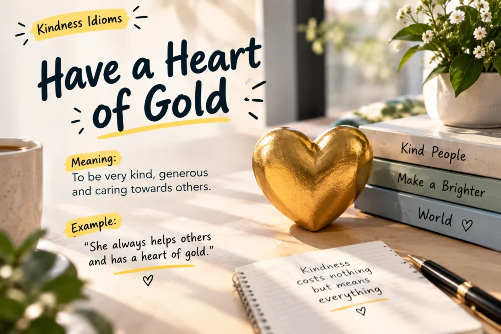 kindness idioms