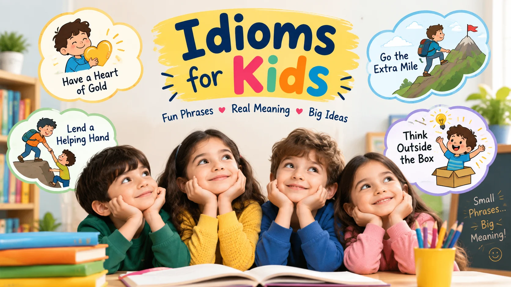 idioms for kids pictures