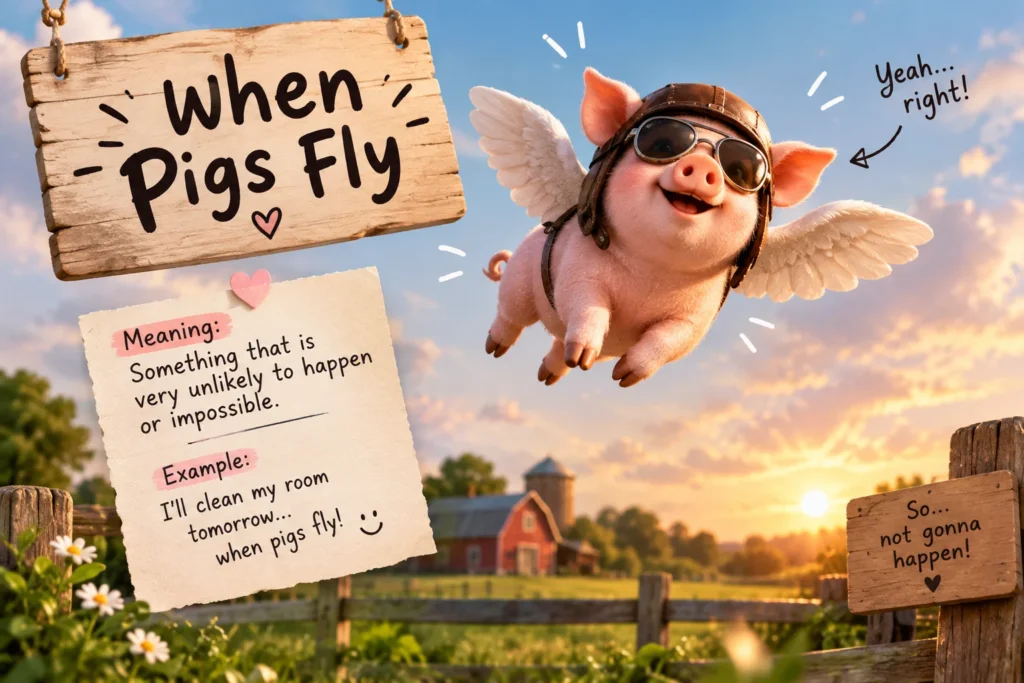 idioms for kids pictures