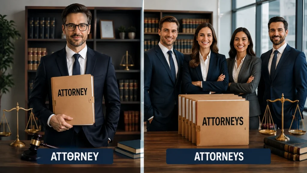 attornies or attorneys
