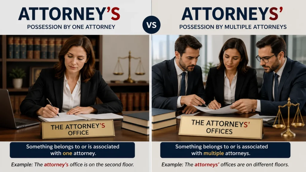 attornies or attorneys