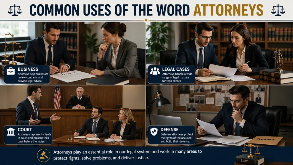 attornies or attorneys