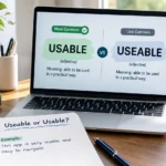 useable or usable