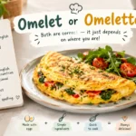 omelet or omelette