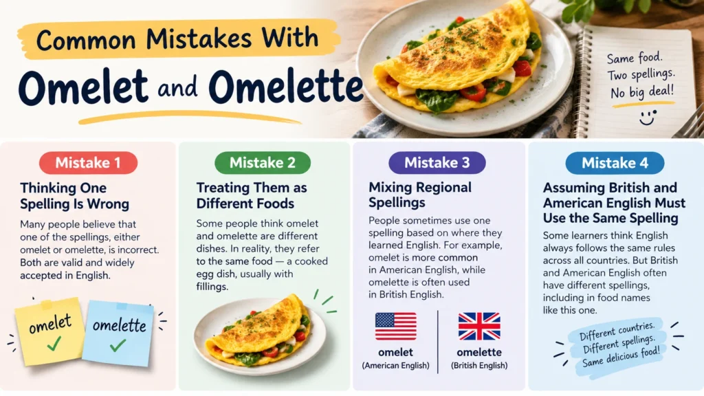 omelet or omelette