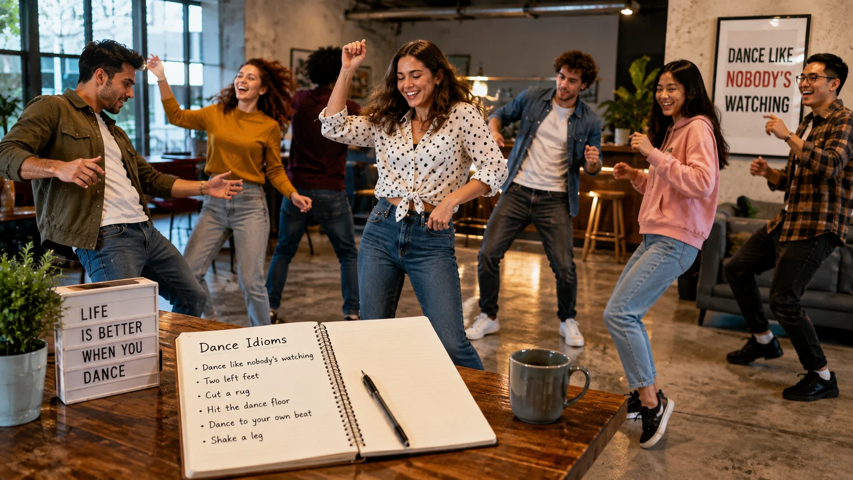 idioms for dancing
